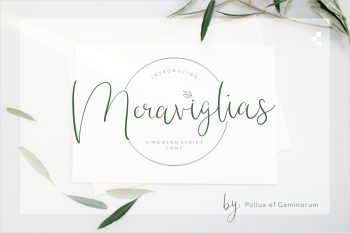 Meraviglias - Script Font