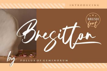 Bresitton - Brush Script Font